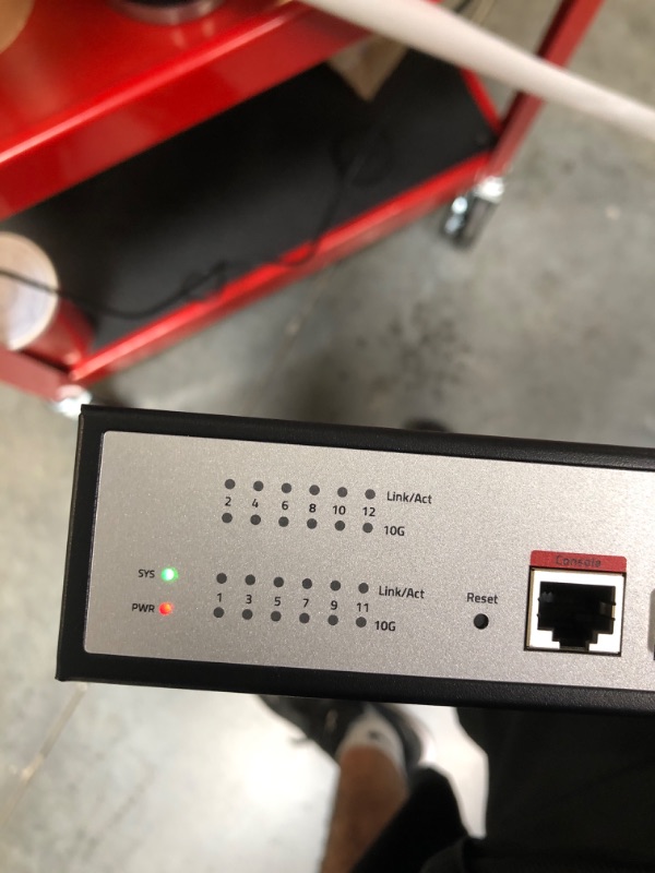 Photo 4 of SODOLA 12 Port 10G SFP+ Smart Switch| L2/L3+ Smart Managed | DoS Attack Prevention | IPv6 | Static Routing | L2/L3QoS, IGMP & LAG | Limited Lifetime Protection Managed Ethernet Switch … 12x10G SFP(Managed)