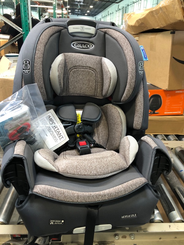 Photo 2 of Graco 4Ever DLX 4 in 1 Car Seat, Infant to Toddler Car Seat, with 10 Years of Use, Bryant , 20x21.5x24 Inch (Pack of 1) DLX Bryant