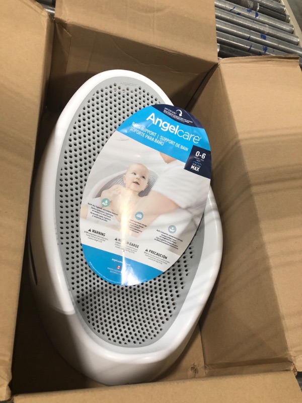 Photo 1 of Angelcare Baby Bath Support (Grey) | Ideal for Babies Less than 6 Months Old