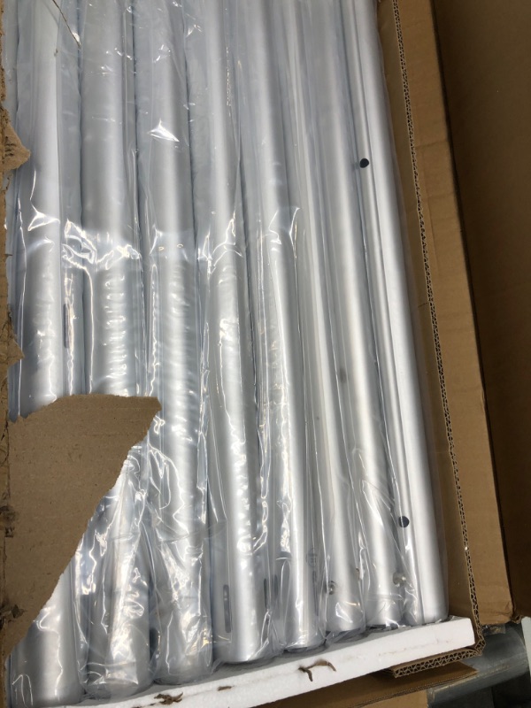Photo 1 of Hecis Pipe and Drape Backdrop Stand Kit 8ft x 10ft, Backdrop Stand Heavy Duty Wedding Backdrop for Events Wedding Decoration Backdrop Frame