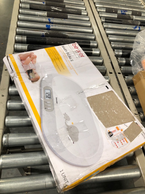 Photo 1 of Beurer BY90 Baby Scale, Pet Scale, Digital, with Measuring Tape, tracking weight with App | For: Infant, Newborn, Toddler /Puppy, Cat - Animals | LCD Display, weighs Lbs/Kg/Oz Highly accurate with Bluetooth/measuring Tape