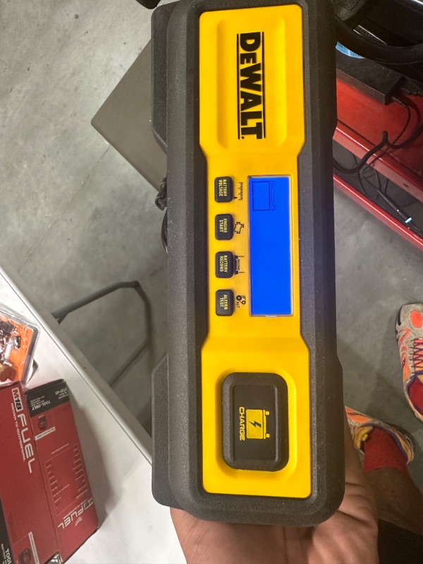 Photo 1 of DEWALT DXAEC100 DXAEC100 Professional 30-Amp Battery Charger and 3-Amp Maintainer with 100-Amp Engine Start, Yellow