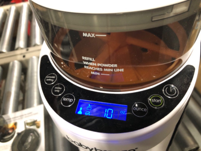 Photo 1 of New and Improved Baby Brezza Formula Pro Advanced Formula Dispenser Machine - Automatically Mix a Warm Formula Bottle Instantly - Easily Make Bottle with Automatic Powder Blending