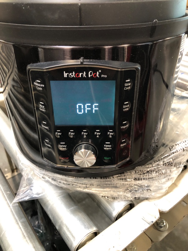 Photo 2 of Instant Pot 8-Qt. Pro Pressure Cooker Has dents