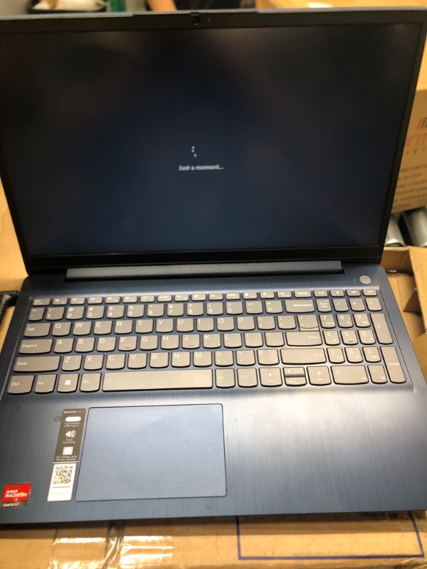 Photo 3 of LENOVO 2022 IdeaPad 1 15.6" FHD Laptop, Intel Pentium Silver N6000 Processor, 12GB RAM, 512GB PCIe SSD, 720P HD Webcam, Dolby Audio, 1 Year Office, Blue, Win 11, 32GB Snowbell USB Card