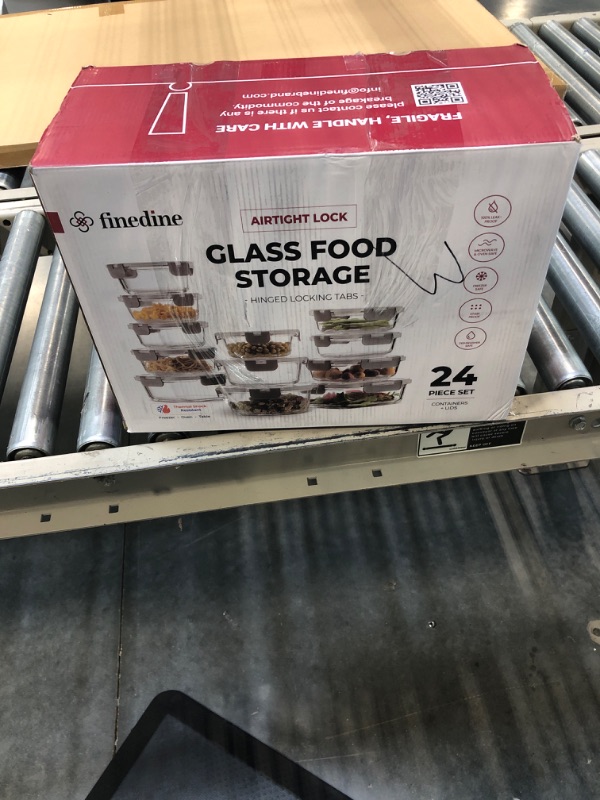 Photo 1 of 24-Piece Superior Glass Food Storage Containers Set