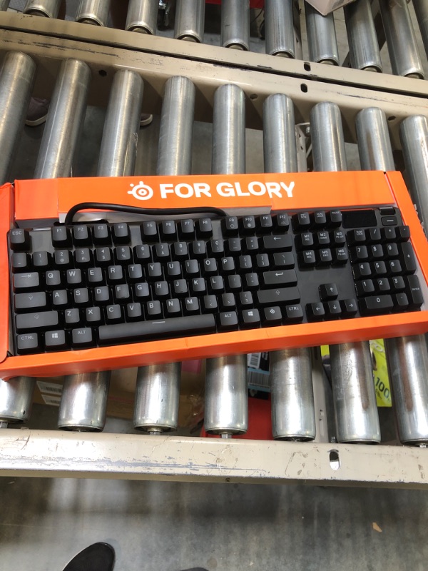 Photo 2 of SteelSeries Apex Pro Mechanical Gaming Keyboard – Adjustable Actuation Switches 