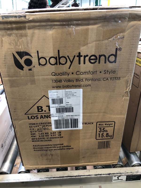 Photo 2 of Baby Trend EZ-Lift™ 35 Plus Infant Car Seat Base