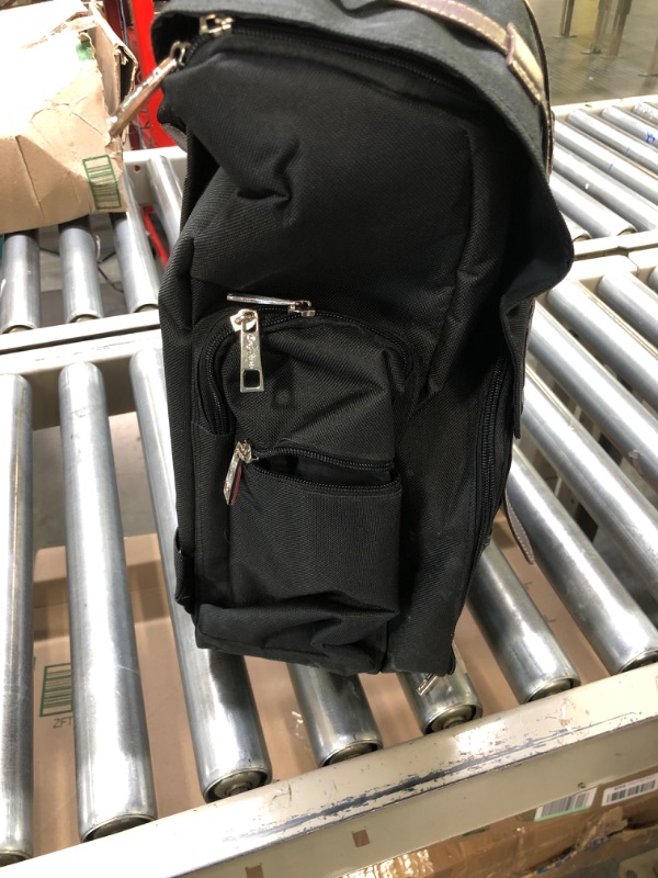 Photo 3 of Co-Picnic black backpack vintage.

*Missing 1 clip on buckle