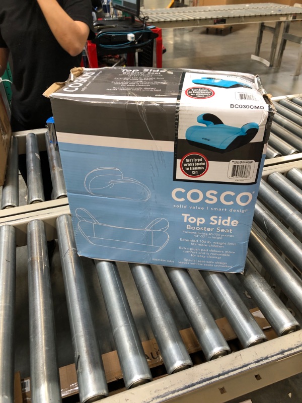 Photo 2 of Cosco Topside Backless Booster Car Seat, Turquoise