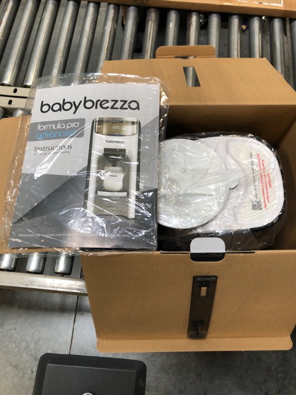 Photo 3 of New and Improved Baby Brezza Formula Pro Advanced Formula Dispenser Machine - Automatically Mix a Warm Formula Bottle Instantly - Easily Make Bottle with Automatic Powder Blending