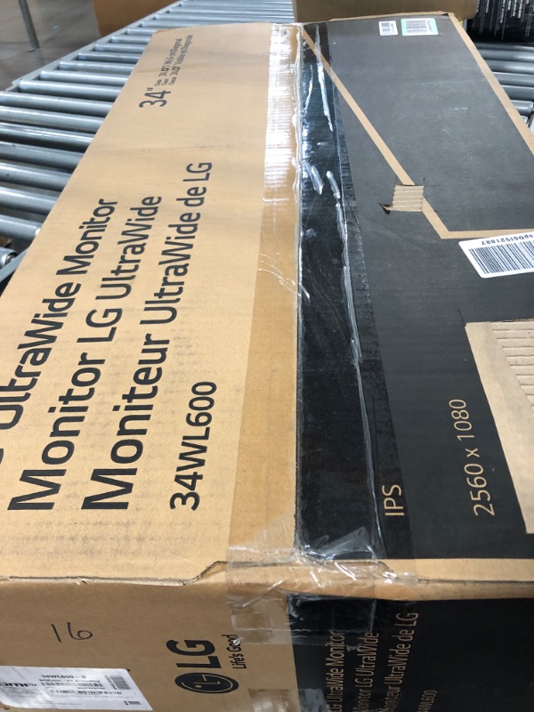Photo 1 of LG 34WL600-B 34 Inch 21:9 UltraWide™ 1080p Full HD IPS Monitor