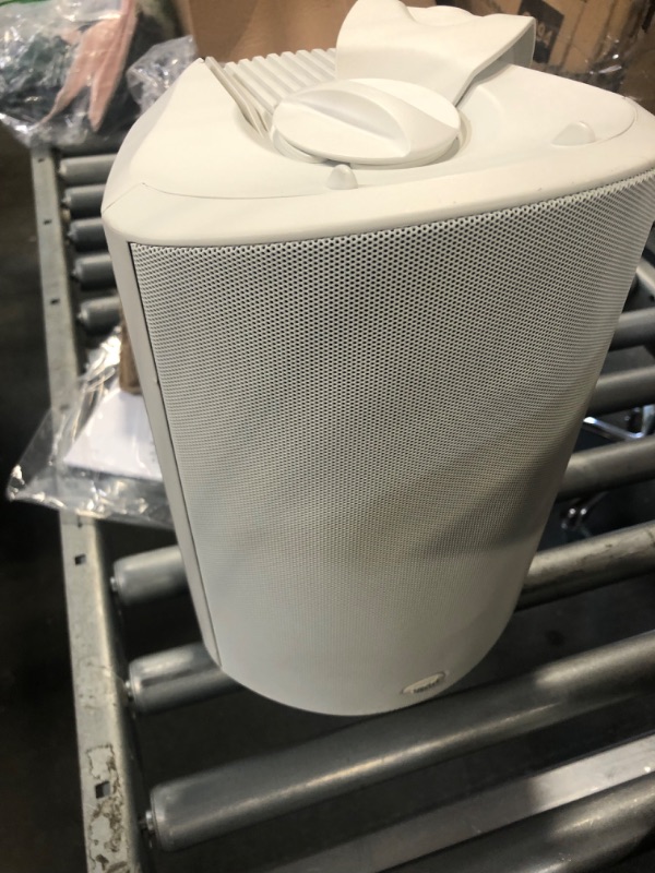 Photo 1 of Polk Audio Atrium 8 SDI Flagship Outdoor All-Weather Speaker (White) - Use as Single Unit or Stereo Pair | Powerful Bass & Broad Sound Coverage