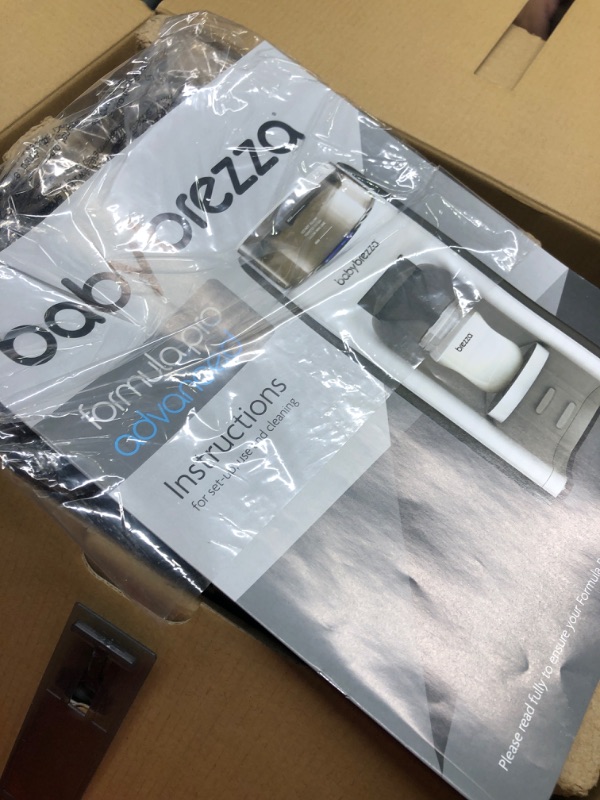 Photo 1 of New and Improved Baby Brezza Formula Pro Advanced Formula Dispenser Machine - Automatically Mix a Warm Formula Bottle Instantly - Easily Make Bottle with Automatic Powder Blending