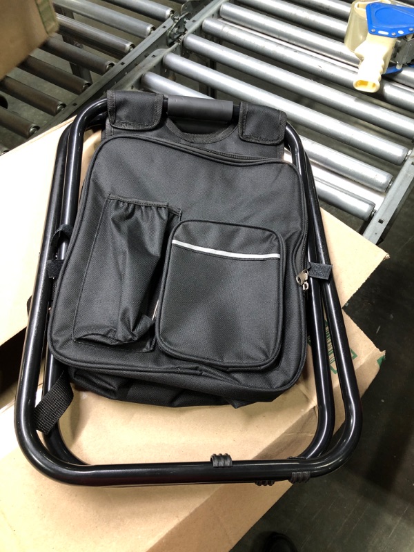 Photo 1 of XKMT- Folding Stool Insulated Cooler Bag Backpack Chair Beach Fishing Camping Hiking