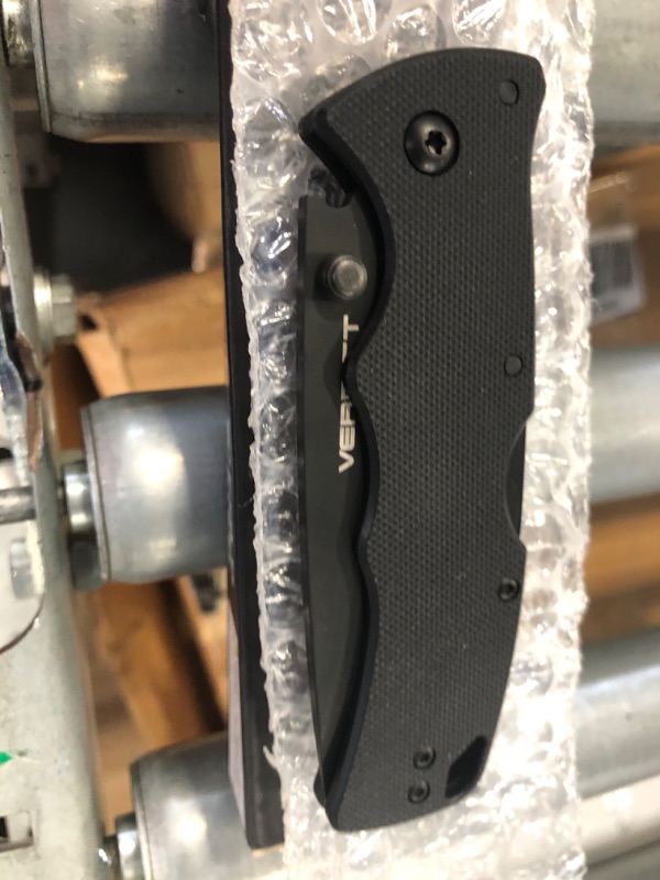 Photo 1 of Cold Steel Verdict AUS10A 3in Tanto Point Blade Black G-10