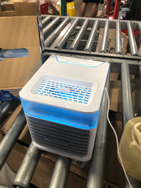 Photo 2 of Arctic Air Pure Chill 2.0 Evaporative Air Cooler by Ontel - Powerful, Quiet, Lightweight and Portable Space Cooler with Hydro-Chill Technology For Bedroom, Office, Living Room & More