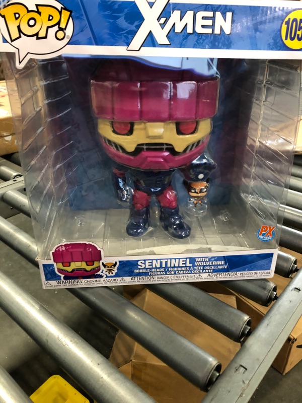 Photo 1 of Funko Pop! Jumbo: X-Men Sentinel with Wolverine Previews Exclusive Vinyl Figure