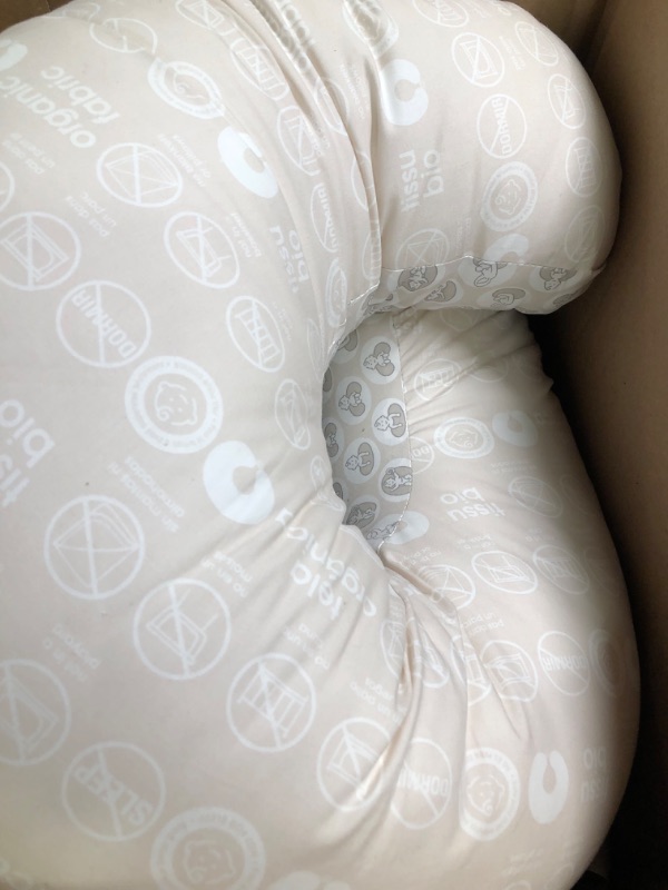 Photo 3 of Boppy Organic Bare Naked Original Nursing Support, Formerly Boppy Nursing Pillow, for Breastfeeding, Bottle Feeding and Bonding, Organic Cotton Fabric with Hypoallergenic Fill, Covers Sold Separately