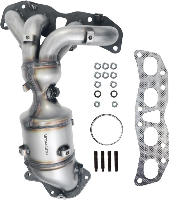 Photo 1 of ABYSMAUTO Front Catalytic Converter Compatible with Nissan Altima 2007 2008 2009 2010 2011 2012 2013 2.5L Catalytic Convertor Direct-fit Euro V 18258 (EPA...
