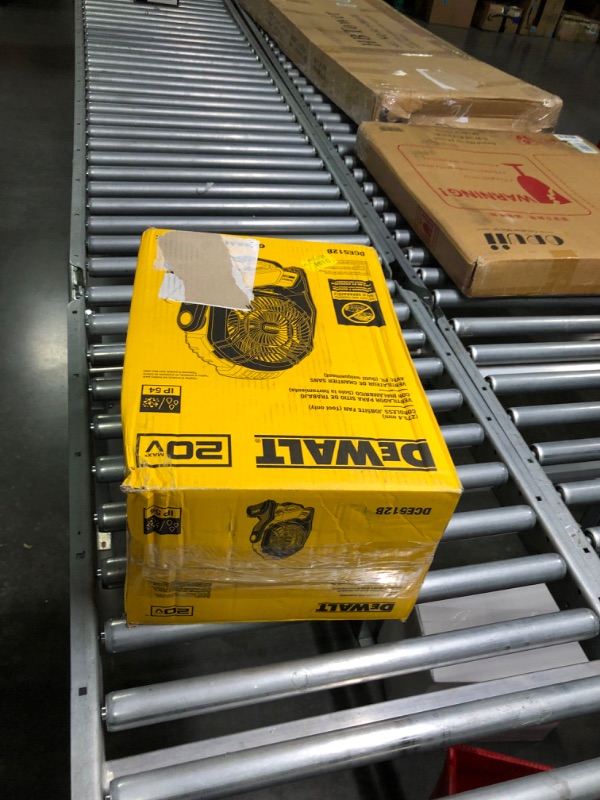 Photo 2 of Dewalt DCE512B 20V MAX Cordless Lithium Ion Jobsite Fan Bare Tool
--- NO Batteries Included ---