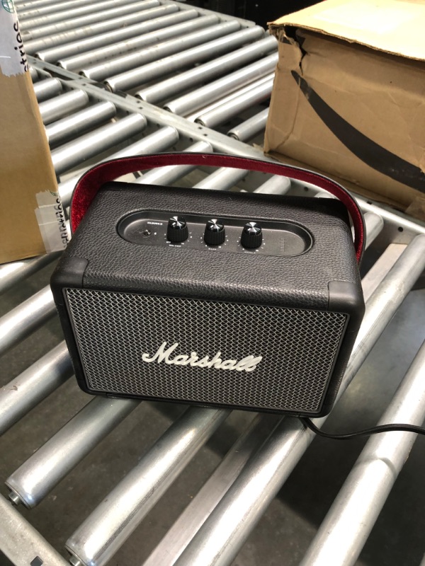 Photo 1 of Marshall Kilburn II Portable Bluetooth Speaker - Black (1002634) Black Speaker