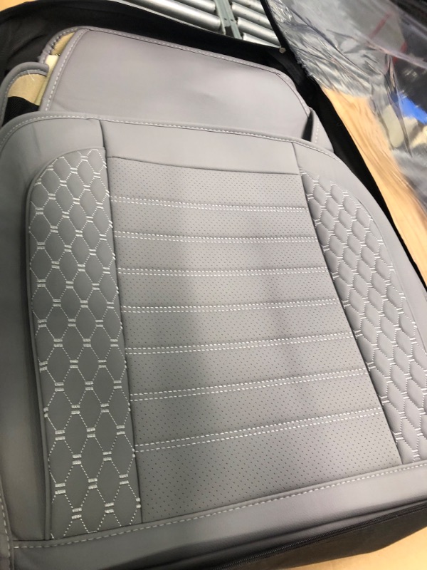 Photo 2 of boutique grey car seat covers