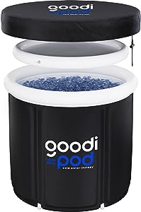 Photo 1 of Ice Bath Tub, Upgraded Cold Plunge Tub Outdoor, Portable Ice Bath Tub for Athletes/Adults, Ice Plunge Tub/Cold Plunge Bath for Cold Water Therapy (80x75 cm)
