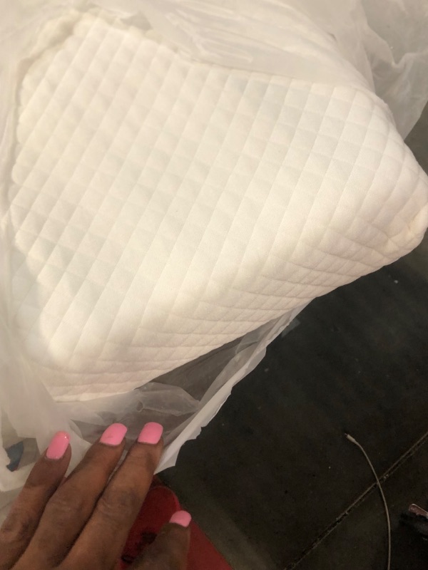 Photo 1 of Milliard 2-Inch Ventilated Memory Foam Crib and Toddler Bed Mattress Topper with Removable Waterproof 65-Percent Cotton Non-Slip Cover - 52" x 27" x 2"
