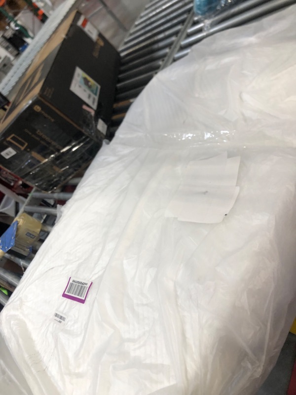 Photo 1 of Milliard 2-Inch Ventilated Memory Foam Crib and Toddler Bed Mattress Topper with Removable Waterproof 65-Percent Cotton Non-Slip Cover - 52" x 27" x 2"