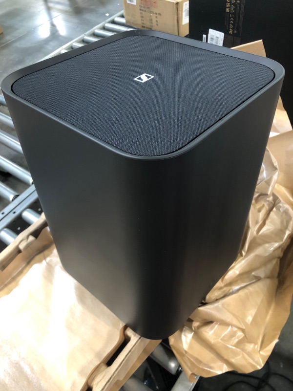 Photo 4 of Sennheiser AMBEO Subwoofer for TV and Music with Immersive 3D Surround Sound a Thundering Deep Bass Down to 27 Hz - 8'' Woofer with 350W Class D Amplifier - Black
