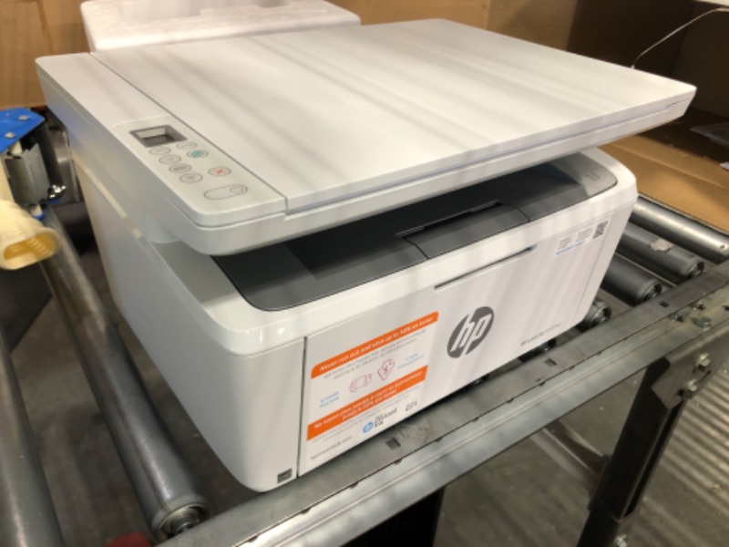 Photo 3 of HP LaserJet MFP M140we All-in-One Wireless Black & White Printer with HP+ and Bonus 6 Months Instant Ink (7MD72E) New Version: HP+, M140we