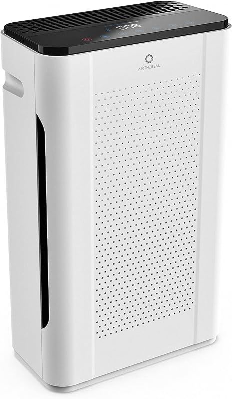 Photo 1 of Airthereal APH320 WiFi Air Purifier for Home, Large Room - H13 True HEPA Filter, UV-C, Anion Function and Smart Auto Mode - Removes Allergies, Dust, Smoke, and Pollen, 188CFM - Pure Morning