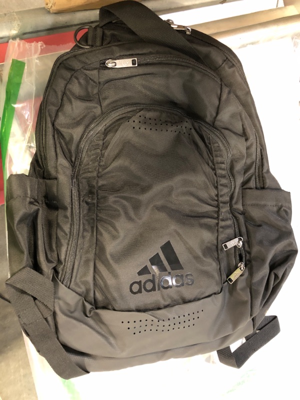 Photo 2 of adidas Defender Team Sports Backpack, Black/Black, One Size
