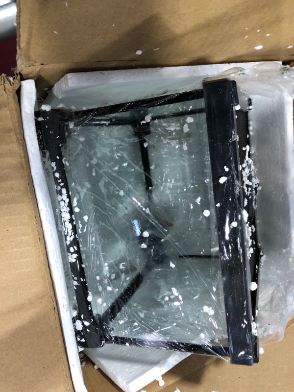 Photo 1 of kathson Mini Reptile Glass Terrarium Tank 7.9"x7.9"x5.7" Amphibians Habitat Cage Full View Visually Appealing Sliding Screen Top for Bearded Dragons Lizards Geckos Hermit Crab Frog