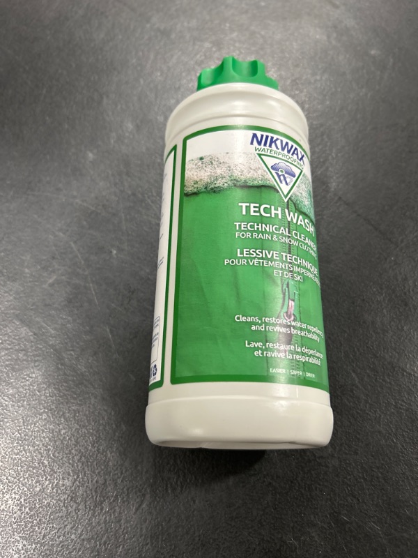 Photo 3 of Nikwax Tech Wash 1000ml CLEAR, 34 fl. oz. 1000ml Tech Wash