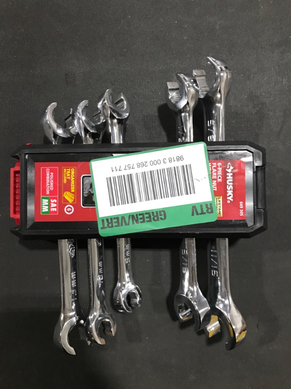 Photo 1 of 6 PC FLARE NUT WRENCH SET