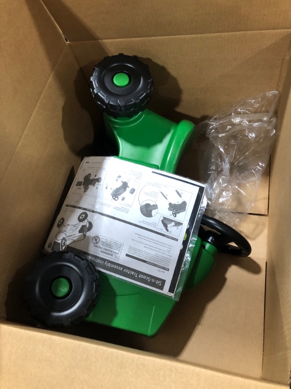 Photo 1 of John Deere Ride On Toys Sit 'N Scoot Activity Tractor, Green