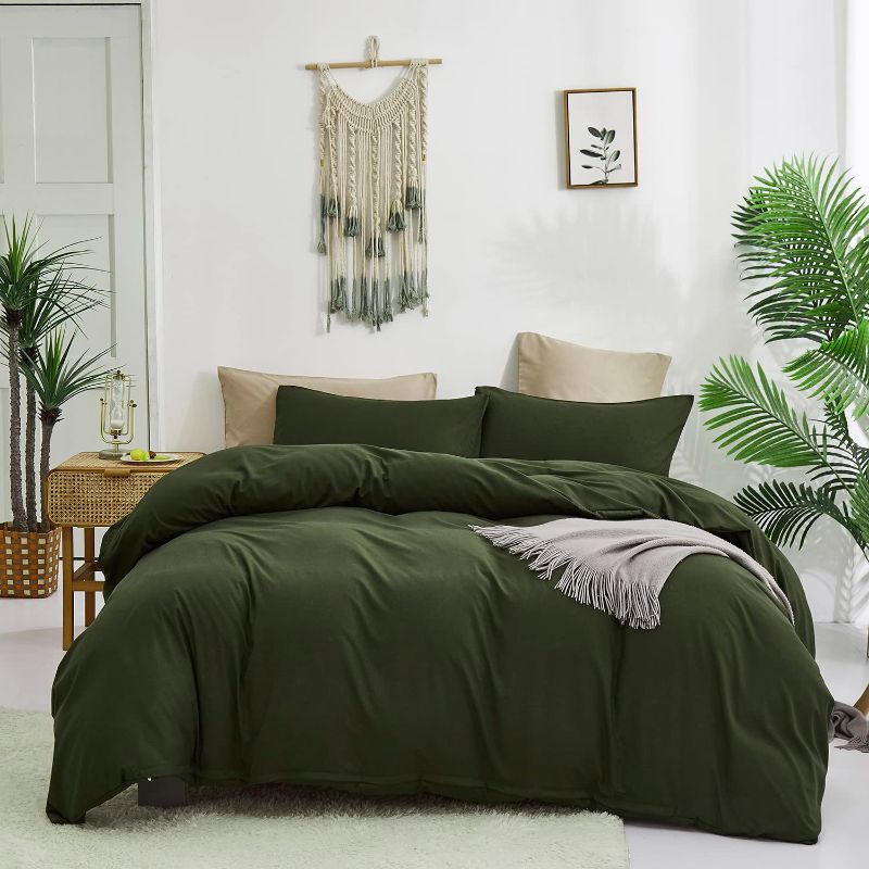 Photo 1 of KAREVER Olive Green Comforter (Exact size unknown)