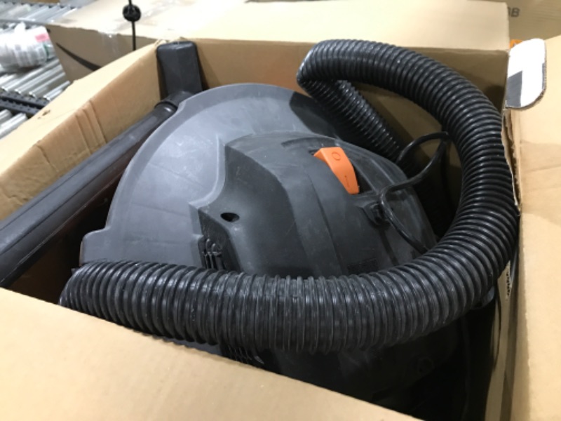 Photo 1 of RIDGID 6 Gallon 3.5 Peak HP NXT Wet/Dry Shop Vacuum with Filter, Locking Hose and Accessories
