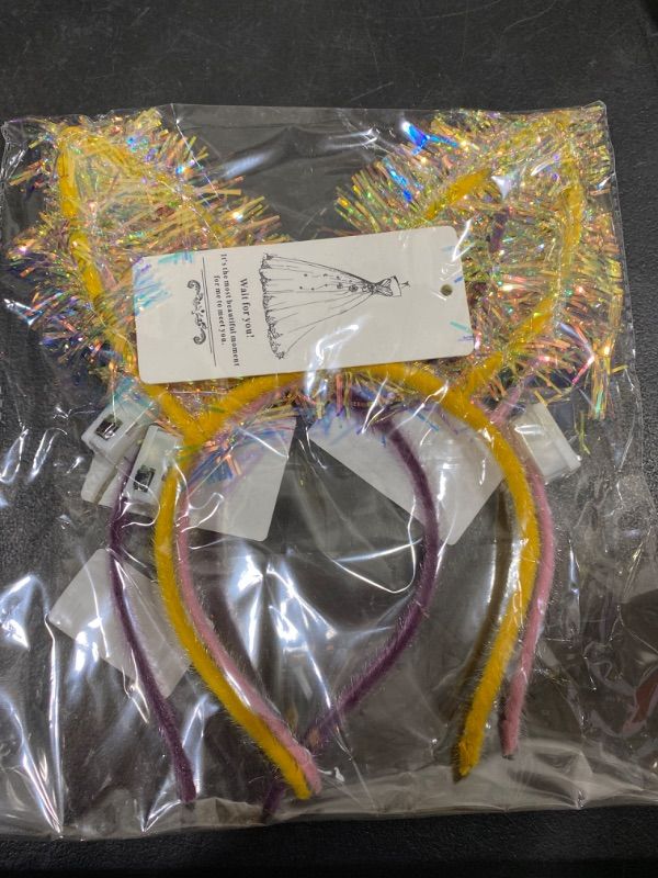 Photo 1 of 3 PCS LED BUNNY HEADBAND 