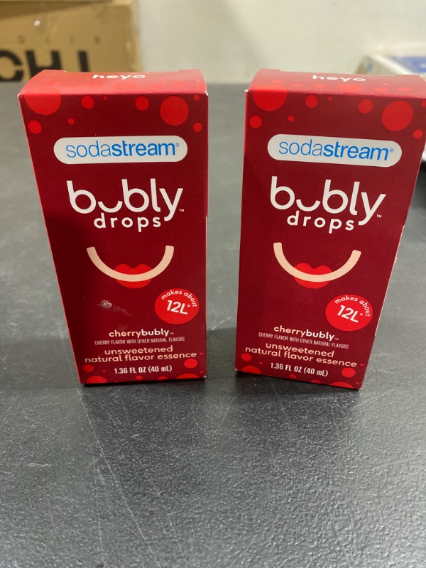 Photo 2 of 2 PACK Cherry Bubly Drops - 40 ml EXP 05/2024