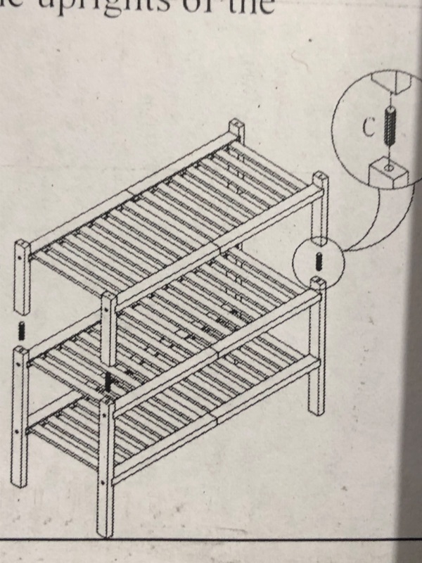 Photo 1 of 3 Tier Shoe rack