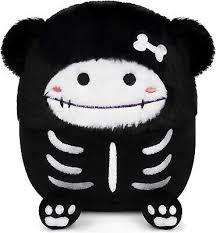 Photo 1 of CAGRIKUELI Halloween Plush Cute Halloween Stuffed Animals Toy for Kids, Kawaii Skull Plush Stuffed Doll for Boys Girls (Skull)