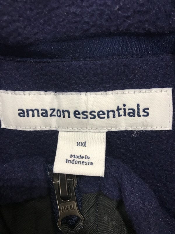 Photo 2 of amazon essentials male navy/ black  xxl sip sweater 