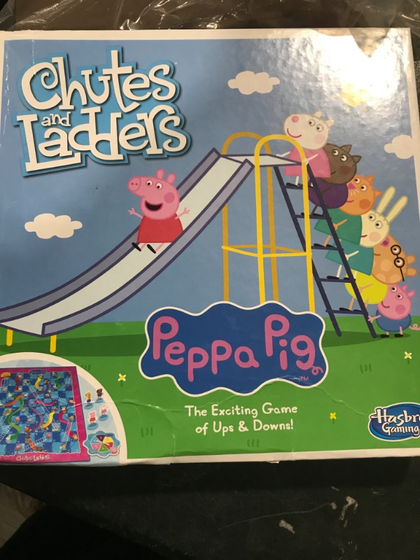 Photo 2 of Chutes and Ladders: Peppa Pig Edition Board Game for Kids Ages 3 and Up, Preschool Games for 2-4 Players