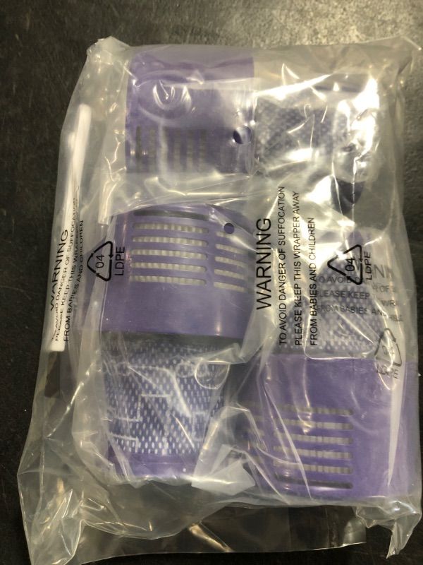 Photo 1 of UPGRADED VERSION 3 PACK HEPA Replacement V10 Filters Compatible with Dyson V10 Cyclone series, V10 Absolute, V10 Animal, V10 Total Clean, V10 Motorhead, SV12, Part No. 969082-01, Washable and Reusable