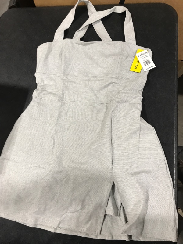 Photo 1 of EleVen by Venus Williams Women's Ice Queen Dress, Cloud Grey, XX-Large
