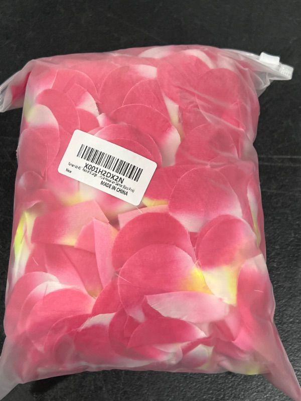 Photo 2 of 6 Pcs Thicken 41 Inch Pink Hawaiian Leis for Graduation Party, Dance Party, Photo Prop in Outdoors (6 Pcs)