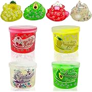 Photo 1 of Anditoy 4 Pack Jelly Cube Crystal Slime Kit Toys for Kids Boys Girls Christmas Stocking Stuffers Gifts Party Favors
